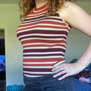 Mock Neck Sweater Tank